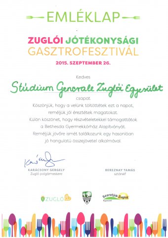 2015 Gasztrofesztivál